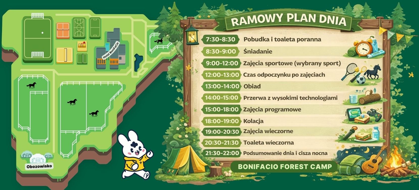 Bonifacio Forest Camp Obozowisko